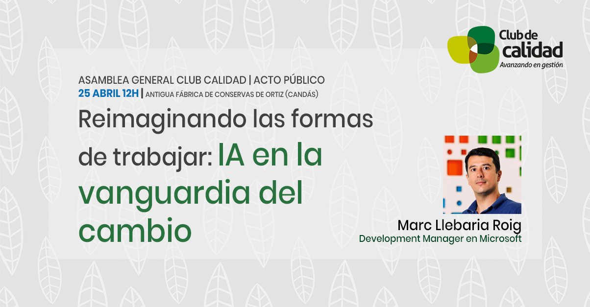 Conferencia Marc Llebaria Roig