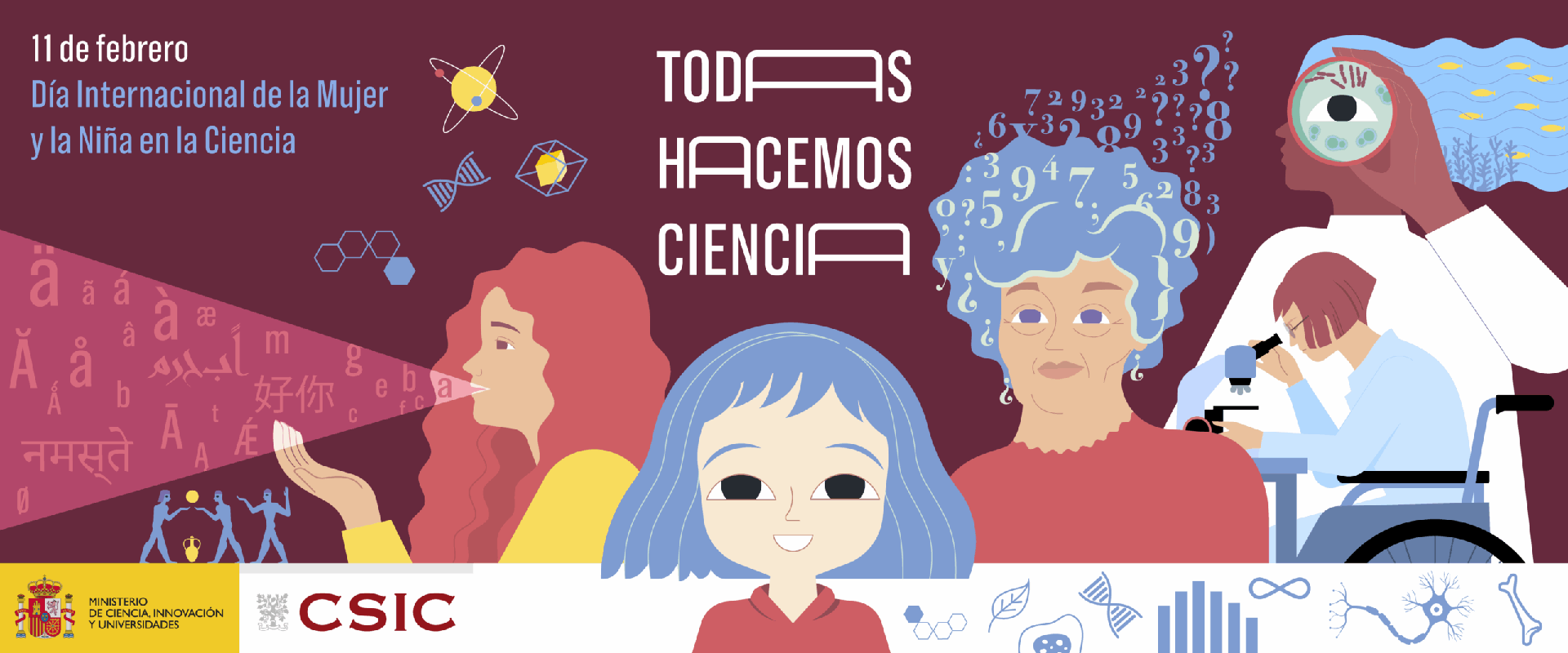 Ciencia en la Casa: Día Internacional de la Mujer y la Niña en la Ciencia