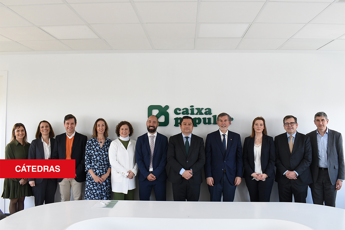 La UCV y Caixa Popular presentan su Cátedra para mejorar la vida de personas vulnerables