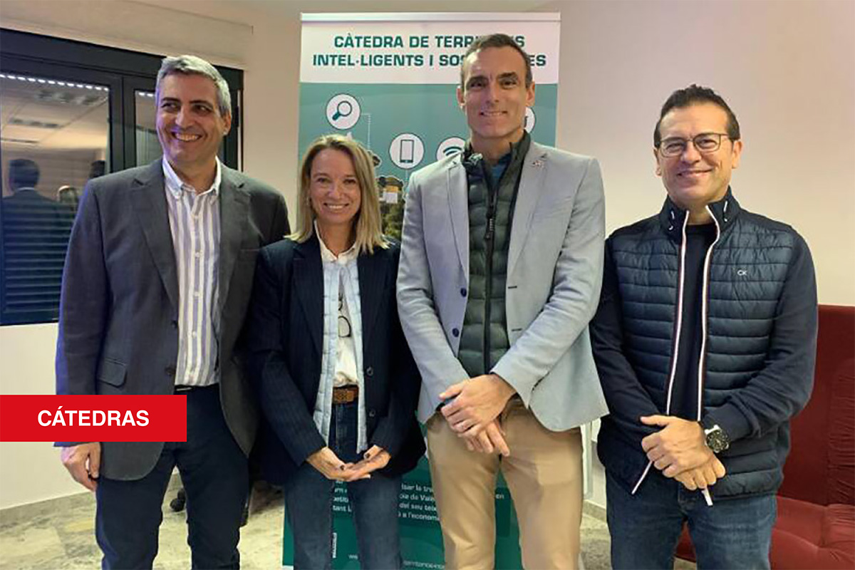 La Cátedra de Territorios Inteligentes y Sostenibles impulsará soluciones tecnológicas innovadoras en el entorno rural valenciano