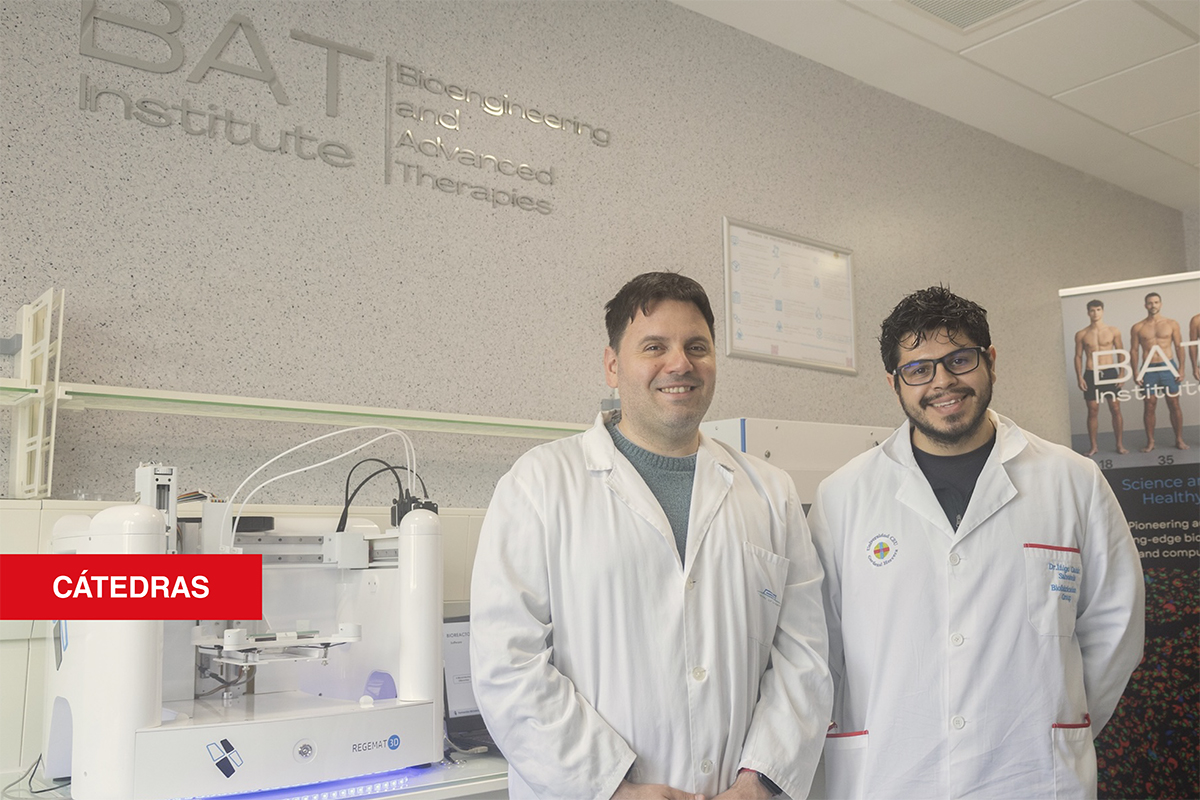 La CEU UCH crea una cátedra de investigación en medicina regenerativa e ingeniería de tejidos