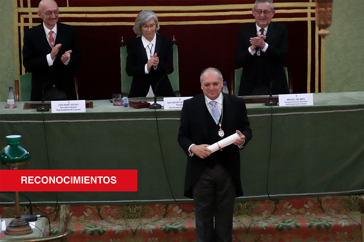 Juan Lerma, nuevo académico de número de la Real Academia de Ciencias Exactas, Físicas y Naturales de España 