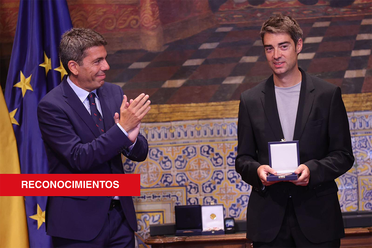Luis Guanter recibe la Distinción de la Generalitat al Mérito Científico