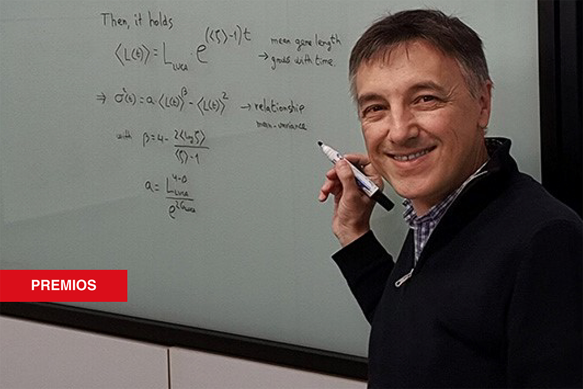 Fernando Ballesteros, galardonado por la Academia de Ciencias de EE. UU. con el premio Cozzarelli