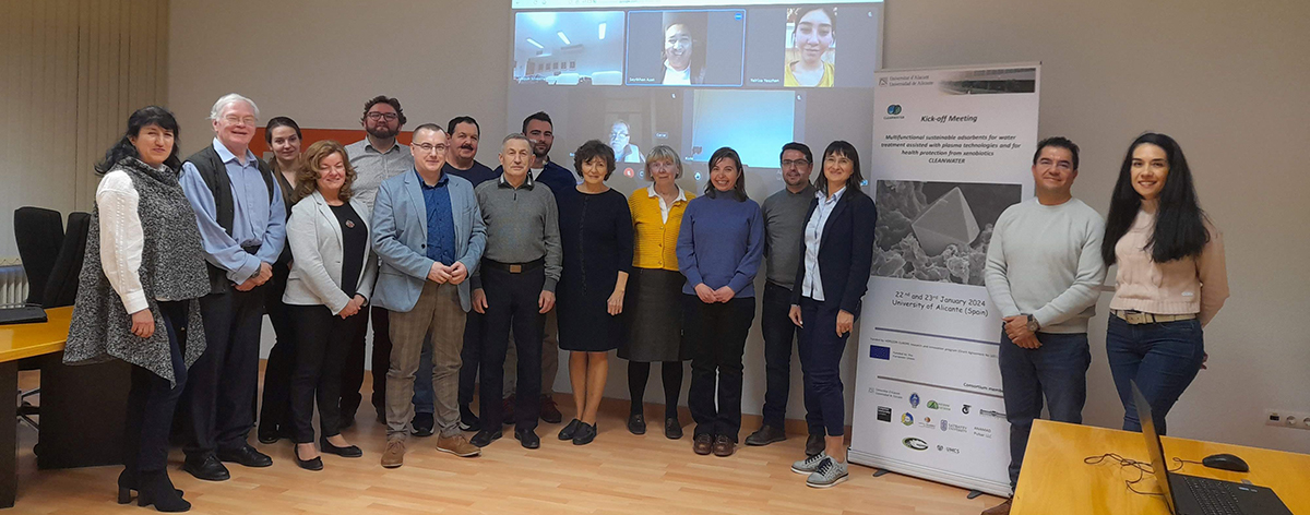 La UA lidera Cleanwater, un proyecto europeo para mejorar los procesos de descontaminación de agua para consumo humano