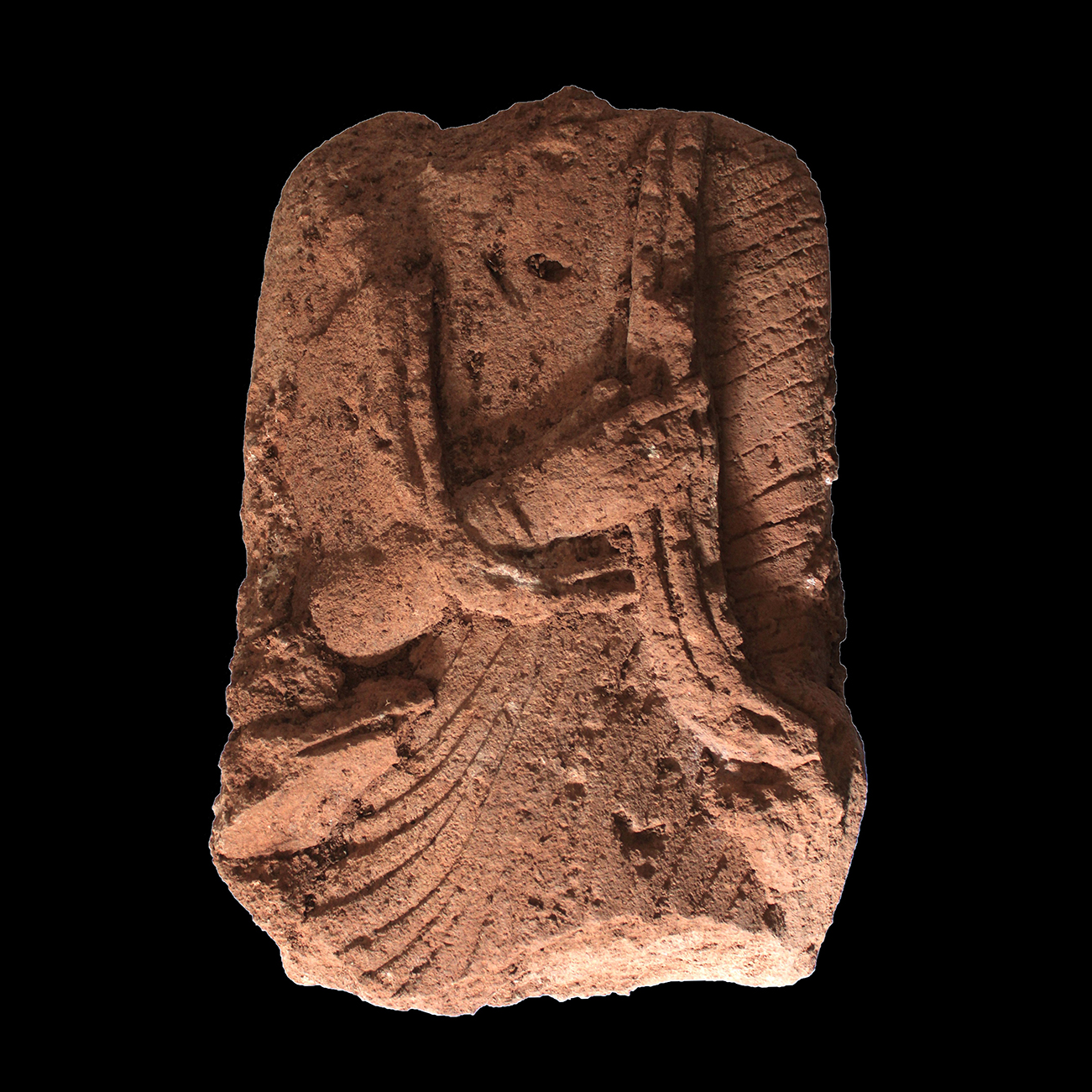 Hallan un fragmento de una escultura romana en el yacimiento de Los Cucos