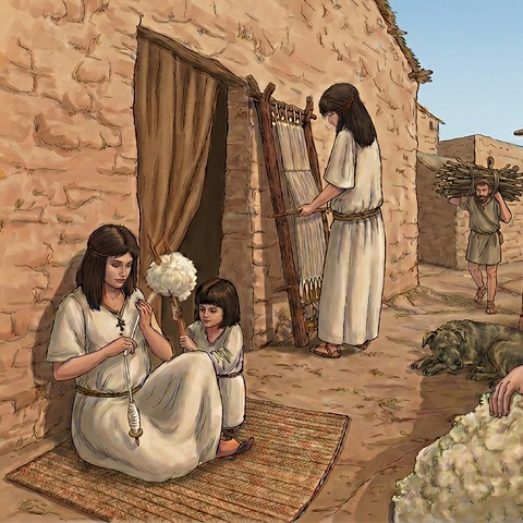 Hallan un telar de hace 3500 años que revela datos esenciales de la revolución textil de la Edad del Bronce