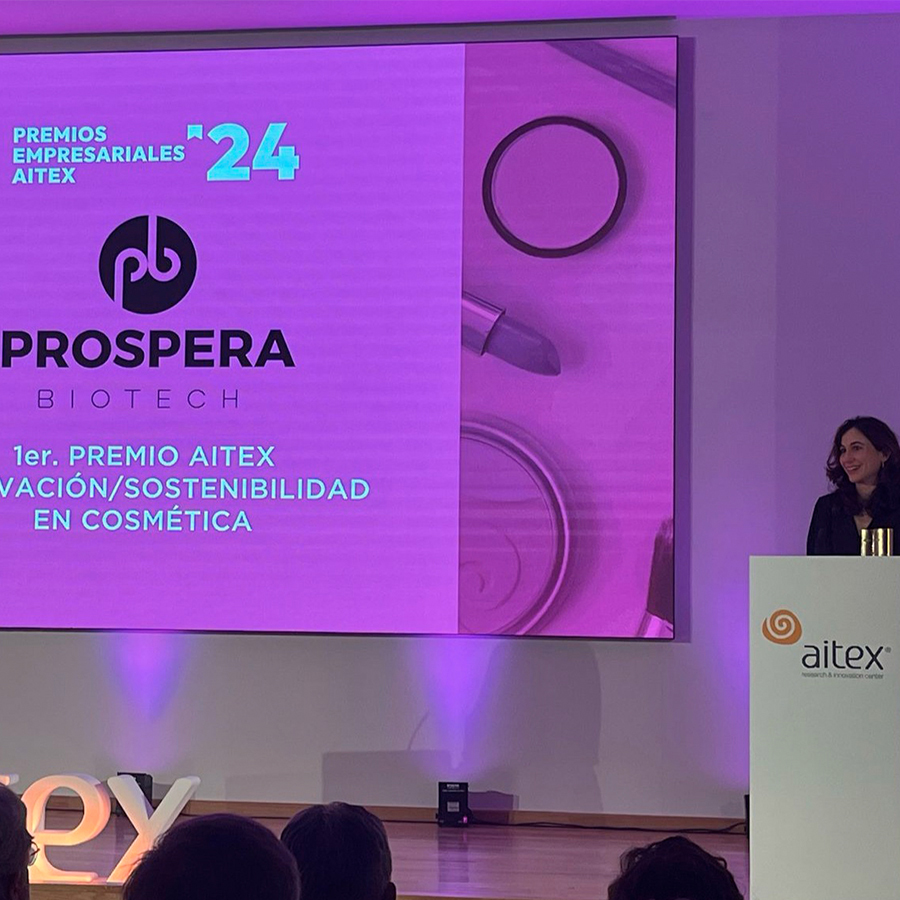 Prospera Biotech, ganadora en la VI edición de los premios AITEX 2024