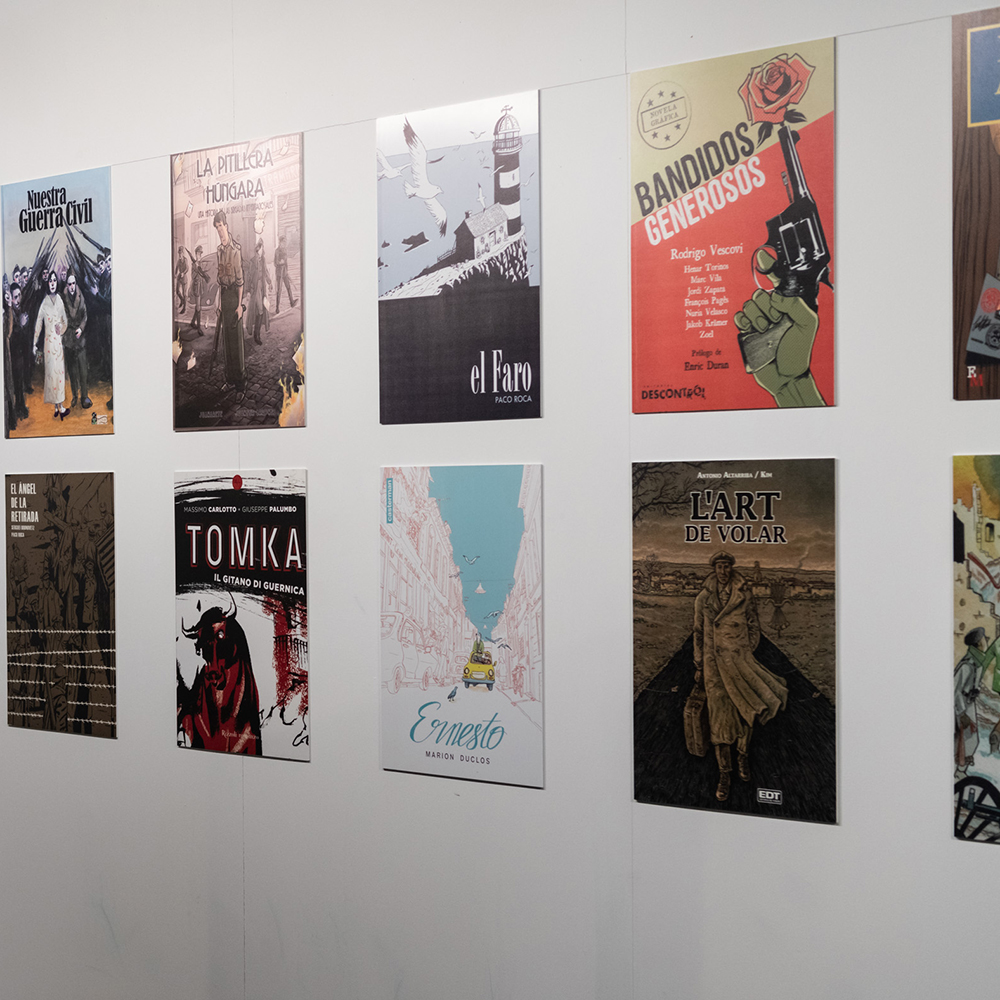 Exposición «El exilio del 39 en el cómic. Viñetas en la frontera»