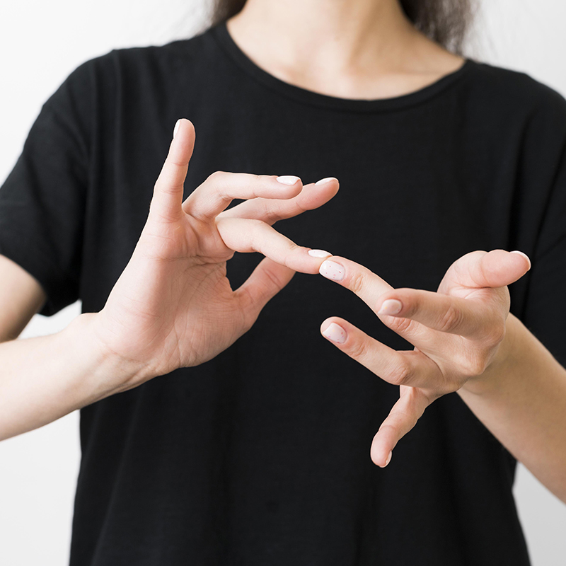 Estudian, por primera vez, el habla interna en lengua de signos
