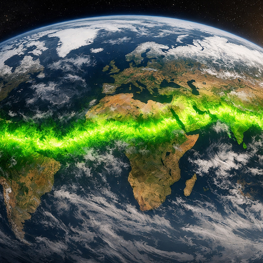 Reverdecimiento global: la ola verde de la Tierra se está desplazando