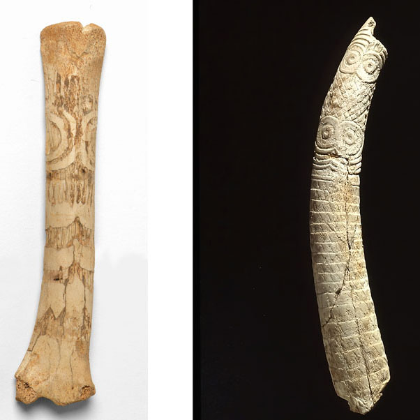 Los ídolos oculados prehistóricos se expandieron por la península desde la cuenca del río Serpis