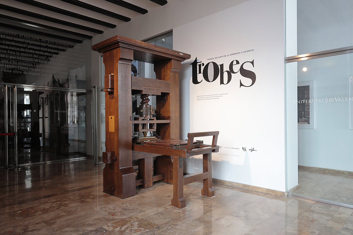 Trobes: 550 años de la imprenta en Valencia