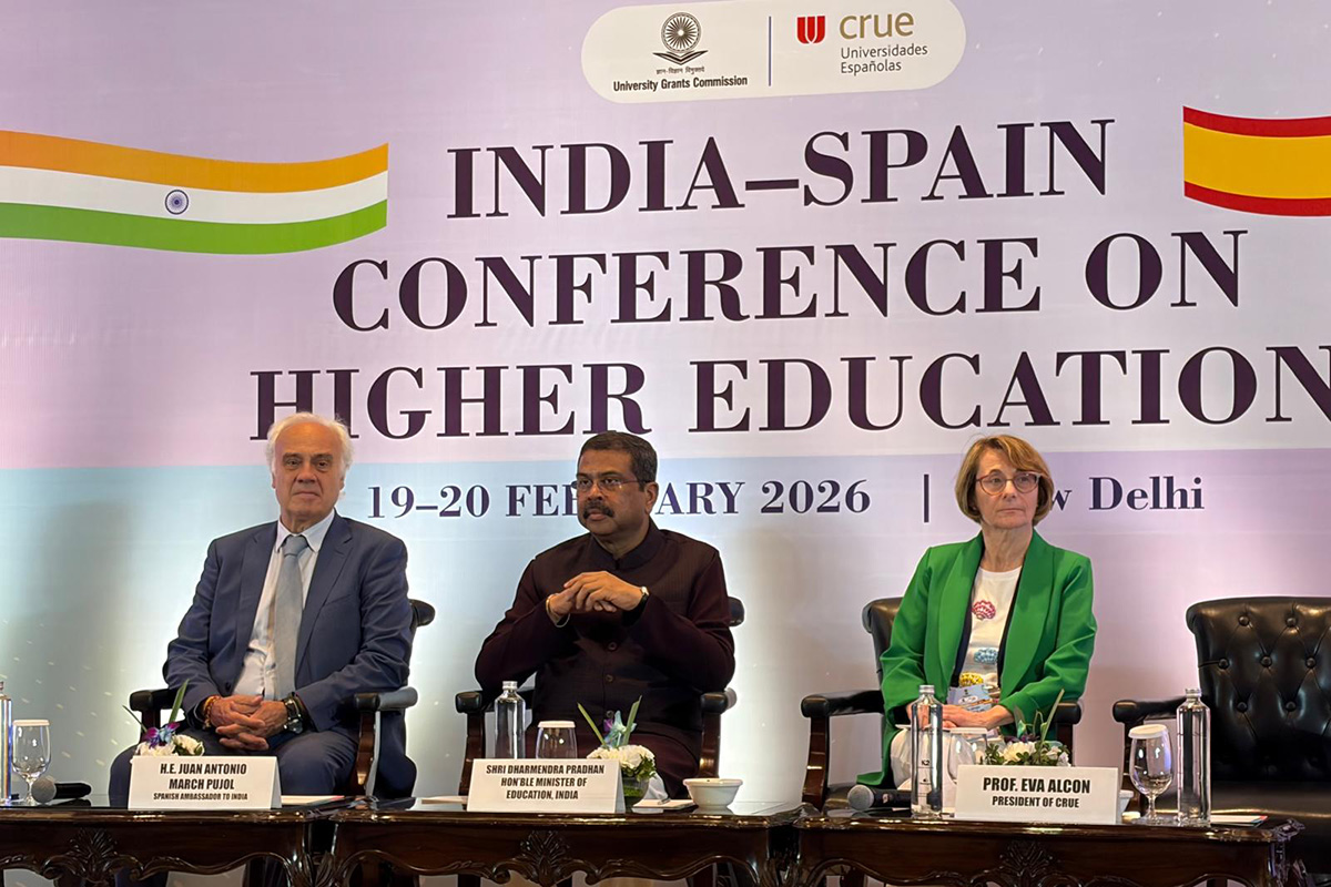 Cumbre universitaria histórica entre la India y España para afianzar las relaciones académicas y científicas
