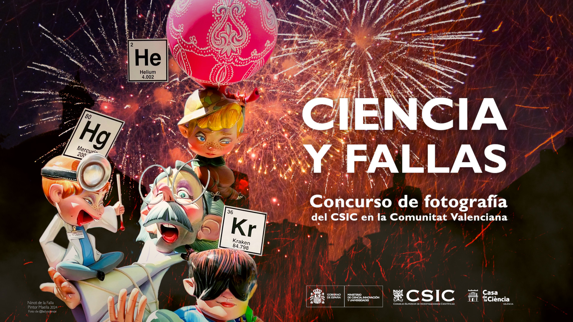 Ciencia y Fallas, el concurso de fotografía del CSIC en la Comunitat Valenciana
