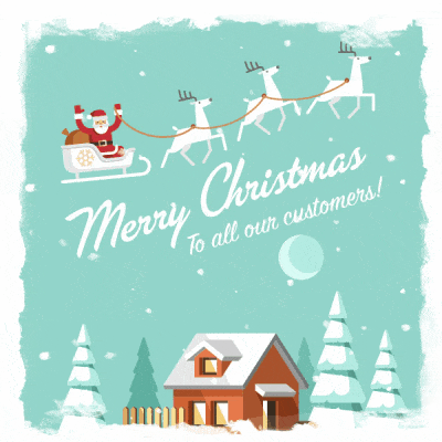 Merry Christmas to all our customer!